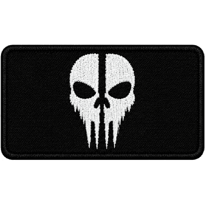 Tactical Skull Patch Kuru Kafa Patch Nakış İşleme Arma 5x8 cm