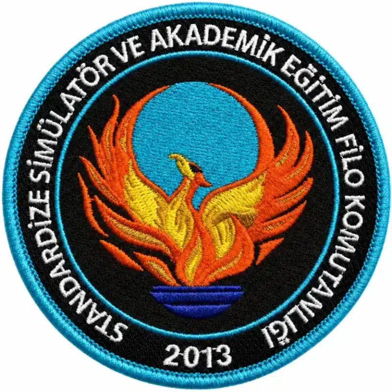 standardize-simulator-akademik-egitim-nakis-arma-800x800 2013 Standardize Simülatör ve Akademik Eğitim Komutanlığı Nakış Arması 9,5x9,5 cm - Görsel 1