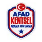 AFAD Kentsel Arama Kurtarma Nakış Arması 1-2-3 Yıldız 9x7 cm - Görsel 2