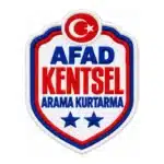 AFAD Kentsel Arama Kurtarma Nakış Arması 1-2-3 Yıldız 9x7 cm - Görsel 3