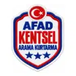 AFAD Kentsel Arama Kurtarma Nakış Arması 1-2-3 Yıldız 9x7 cm - Görsel 4